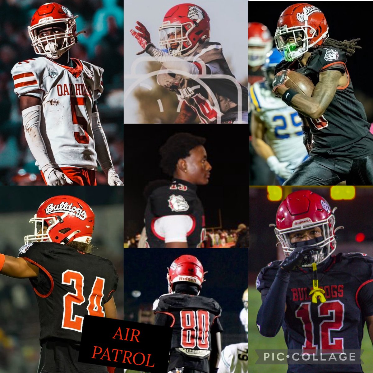 COACHxCHEF (COACH DJ) (@coachxchef) on Twitter photo This years air patrol
#oakhillsfootball🏈 #BULLDOGS🐶 #interstate215
<a href="/Jefflockz/">Jeffery “lockz” Johnson III</a> <a href="/oo7juju/">Julius Brown</a> <a href="/JDennisJr11/">Jonathan Dennis jr</a> <a href="/Lonzo00707131/">Alonzo “Zo” Green</a> <a href="/keyon4k/">Keyon Yarber</a> <a href="/JaydenDennis_1/">Jayden Dennis</a> <a href="/RoyaltonAllen_/">“Royalton Allen”</a> <a href="/OakHillsFootba1/">Oak Hills Football</a> <a href="/coachmetty/">Coach Metzger</a> <a href="/NickMonica63/">Coach Nick Monica 63</a> This years air patrol
#oakhillsfootball🏈 #BULLDOGS🐶 #interstate215
<a href="/Jefflockz/">Jeffery “lockz” Johnson III</a> <a href="/oo7juju/">Julius Brown</a> <a href="/JDennisJr11/">Jonathan Dennis jr</a> <a href="/Lonzo00707131/">Alonzo “Zo” Green</a> <a href="/keyon4k/">Keyon Yarber</a> <a href="/JaydenDennis_1/">Jayden Dennis</a> <a href="/RoyaltonAllen_/">“Royalton Allen”</a> <a href="/OakHillsFootba1/">Oak Hills Football</a> <a href="/coachmetty/">Coach Metzger</a> <a href="/NickMonica63/">Coach Nick Monica 63</a>