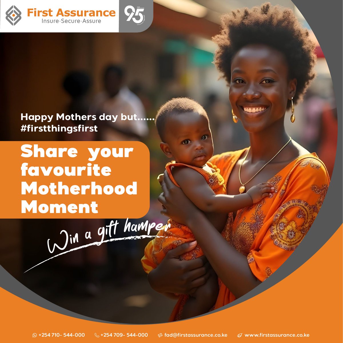 First_Assurance's tweet image. This Mother’s Day, let’s celebrate the beautiful moments of motherhood.

What’s your favorite motherhood moment?

Share Kwa comments and win a special gift hamper!

#FirstAssurance #FirstThingsFirst #firstassurance95years