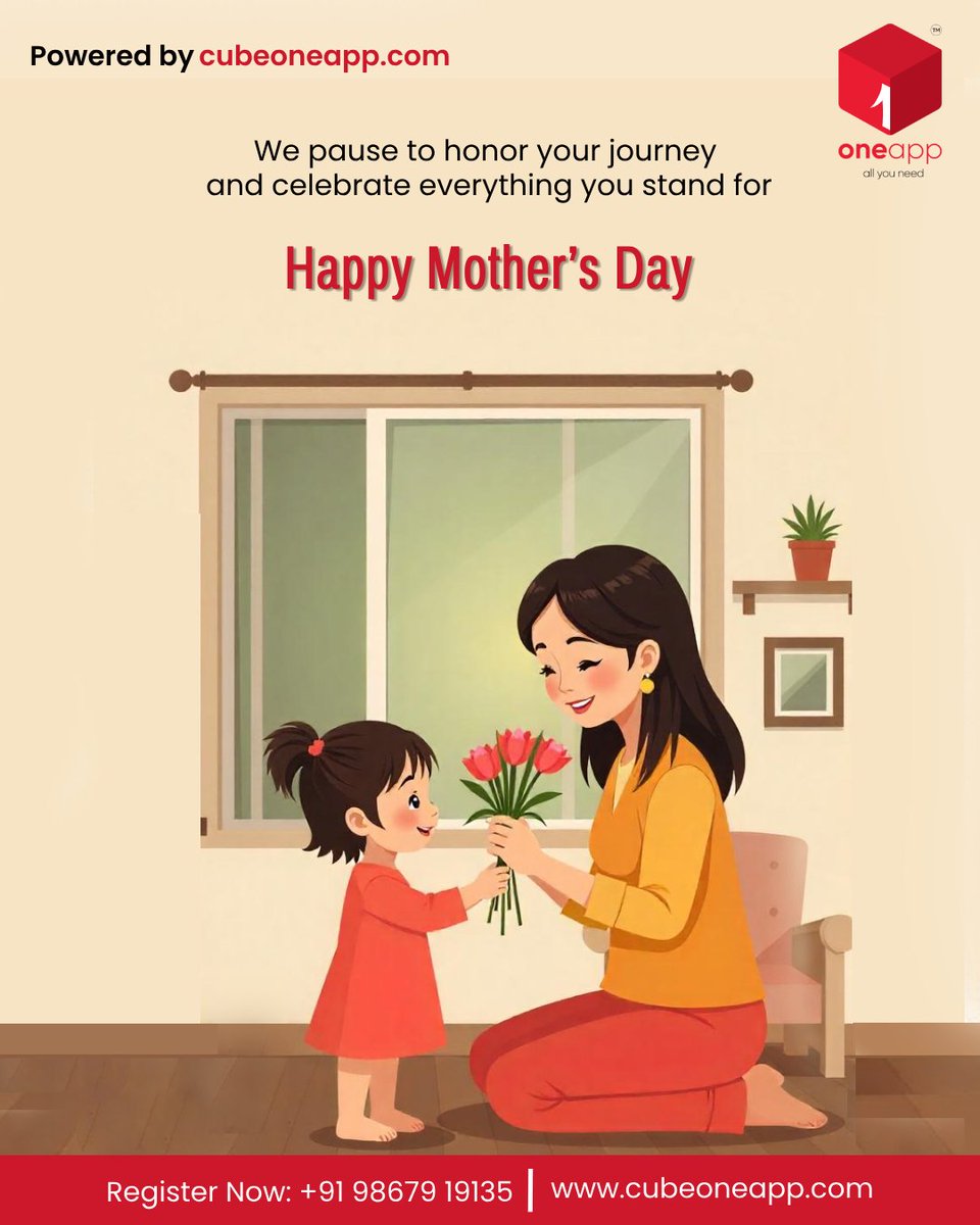 cubeoneapp's tweet image. On this special day, we salute every mother and mother figure who continues to inspire with her example — both personally and professionally. happy mother’s day!
🌟👩‍💼💖🌍

#happymothersday #mothersday2025 #momlife #supermom #motherhood #forevergrateful #mothersdaycelebration