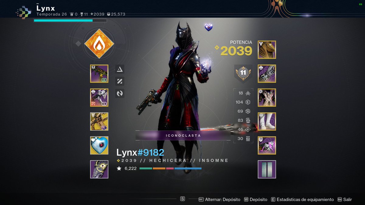 Gracias <a href="/destinygamees/">Destiny 2 ES</a>  por apoyar a los creadores de contenido como <a href="/ImLocx/">ImLocx</a> gracias a ambos tengo tan bello emblema 💜