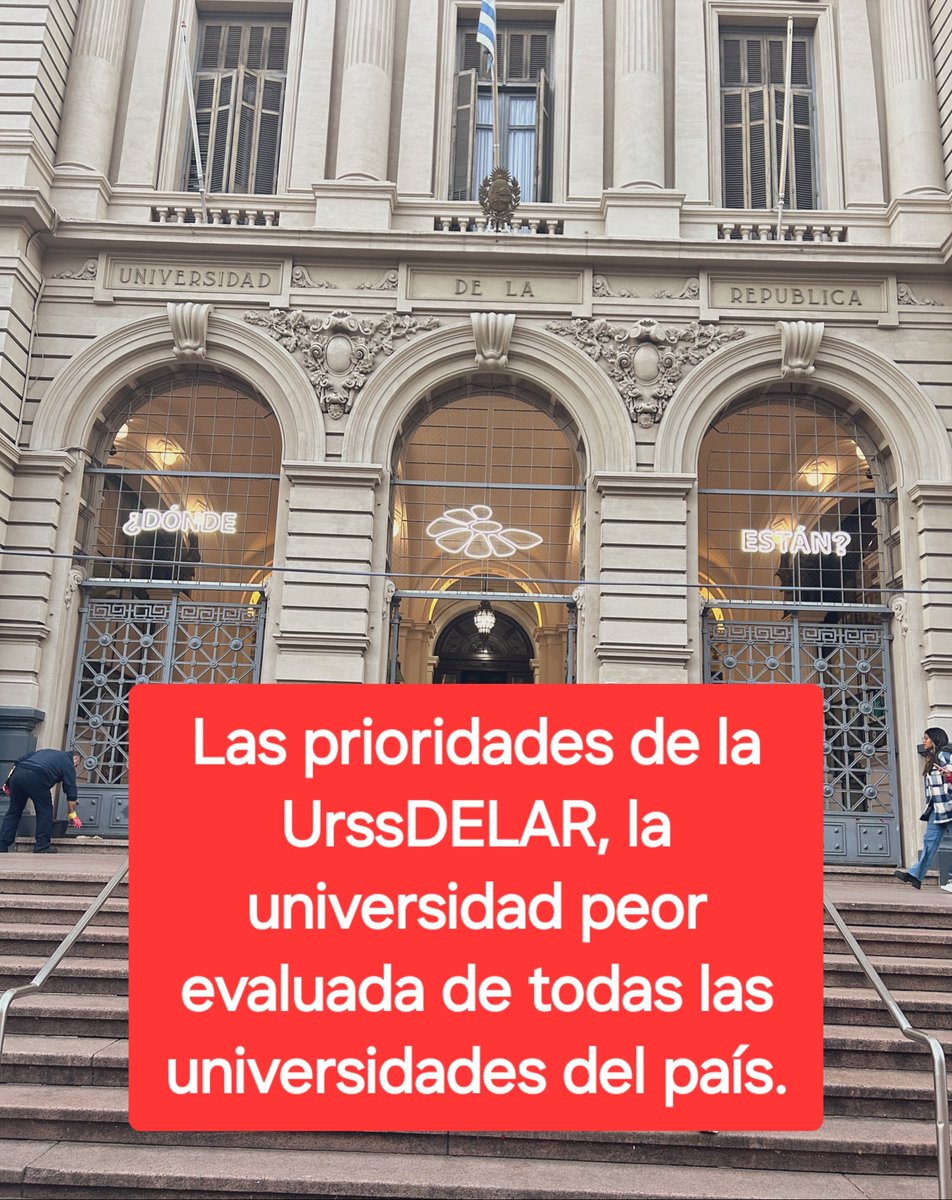 La #educación contaminada por política partidaria (#izquierda radical). A lo largo de los años, NADIE HA HECHO NADA para evitarlo, respetando la #laicidad

#SeTieneQueSaber 🇺🇾