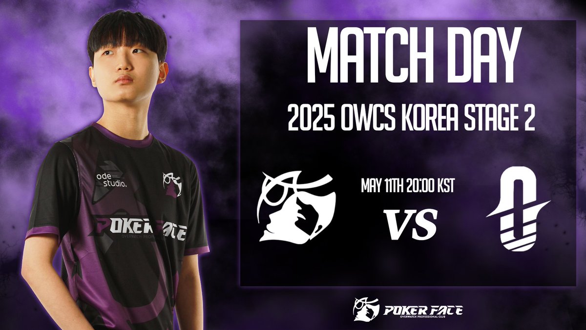 [ 2025 OWCS KOREA STAGE 2 ]

금일 오후 8:00 PM에 OCN 팀과의 경기가 예정되어 있습니다.

어제 경기를 발판삼아 오늘 좋은 결과 보여드릴 수 있도록 최선을 다하겠습니다.

오늘 경기 많은 응원 부탁드립니다💜

* 해당 대회는 숲 채널 혹은 앱으로만 보실 수 있으니 참고 부탁드립니다.

#PFWIN
