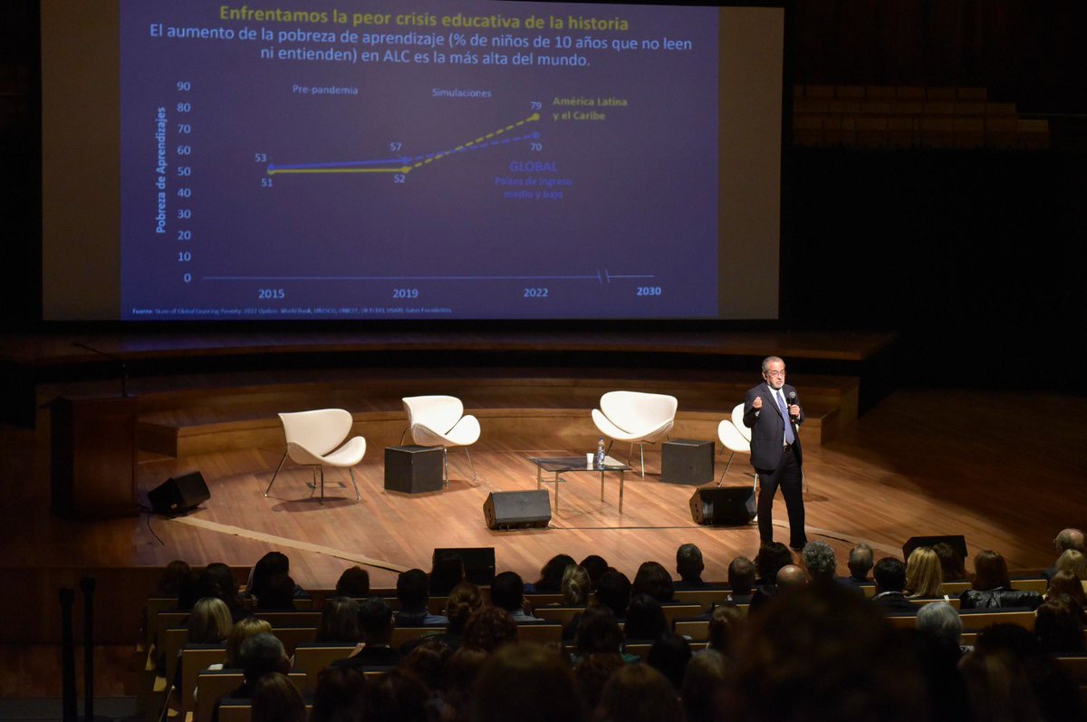 Buenos Aires, Congreso Nacional de Alfabetización, con asistencia de autoridades nacionales, provinciales , académicos y supervisores de todo el país, hablé de la centralidad del rol del maestro, de la importancia de evaluar permanentemente el aprendizaje de los alumnos y