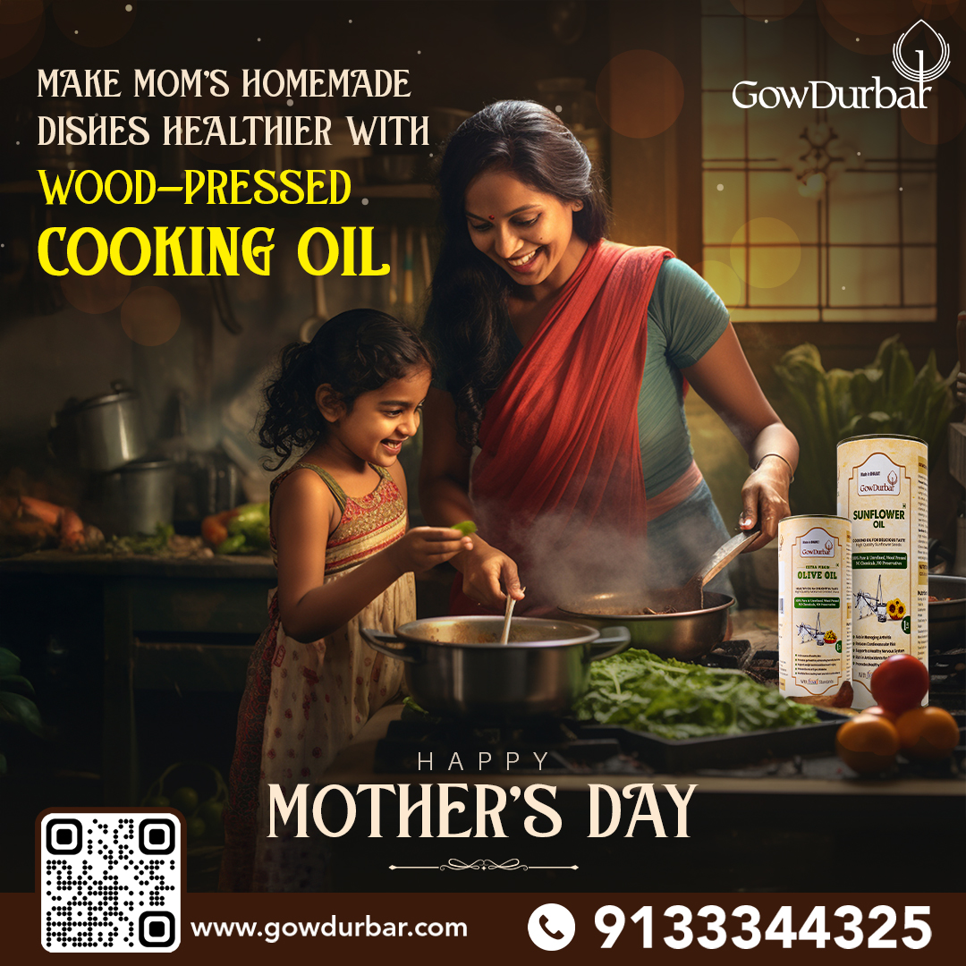 Gowdurbar_'s tweet photo. This Mother's Day, let’s celebrate the love, warmth, and care that only a mother can give—starting with the food she makes. 🍲❤️

Happy Mother’s Day to all the incredible moms around the world

#MothersDay #HealthyCooking #WoodPressedOil #Gowdurbar #CookingOil #OliveOilLove https://t.co/GsNGRDeuAk