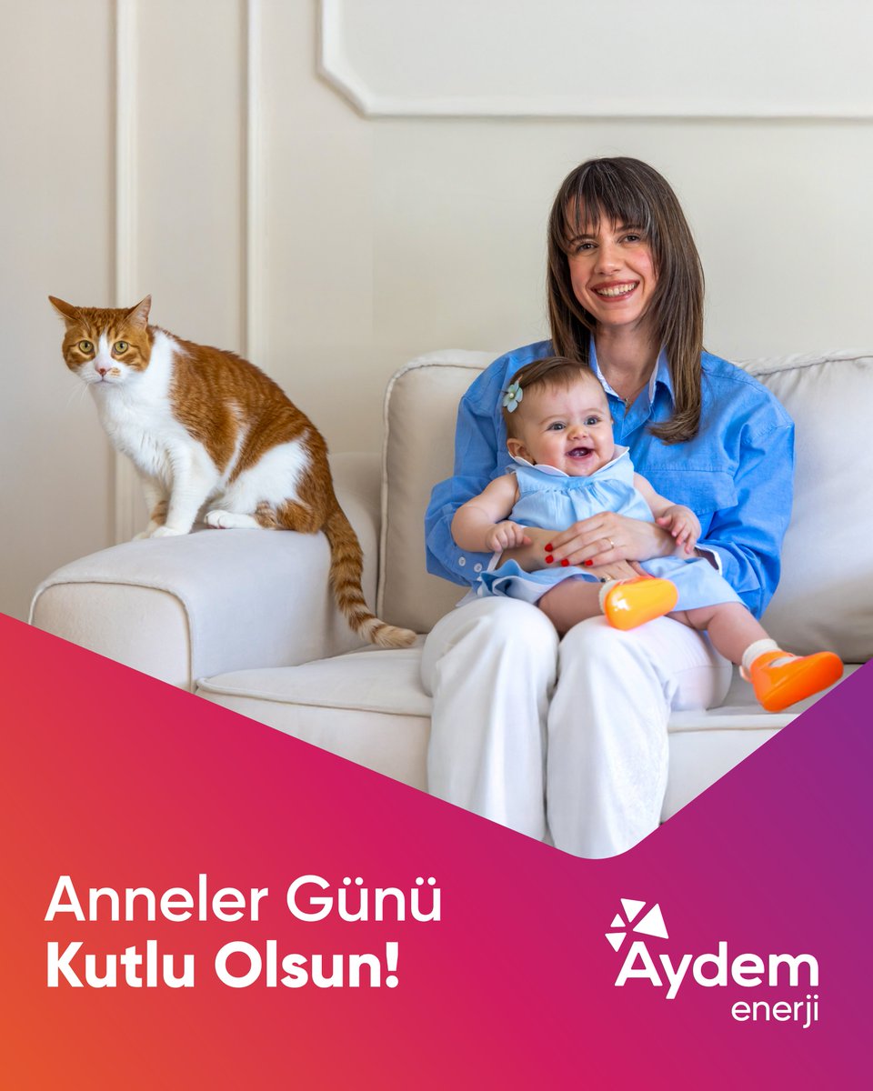 Çalışma arkadaşımız Burcu gibi enerjisiyle güç, umut ve ilham veren, kollayan, hayatı anne şefkatiyle kucaklayan herkesin Anneler Günü kutlu olsun!💕 

#AnnelerGünü #AydemEnerji #HayatiçinEnerji #EnerjiiçinBiz