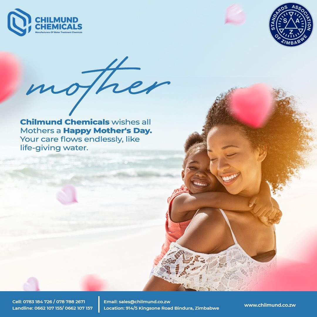 To all the nurturing souls who make life bloom

*Happy Mother’s Day from Chilmund Chemicals!*

Like your love, we care for what flows beneath and on the surface,  
ensuring every drop is pure, just as you make every moment precious.  
💙
