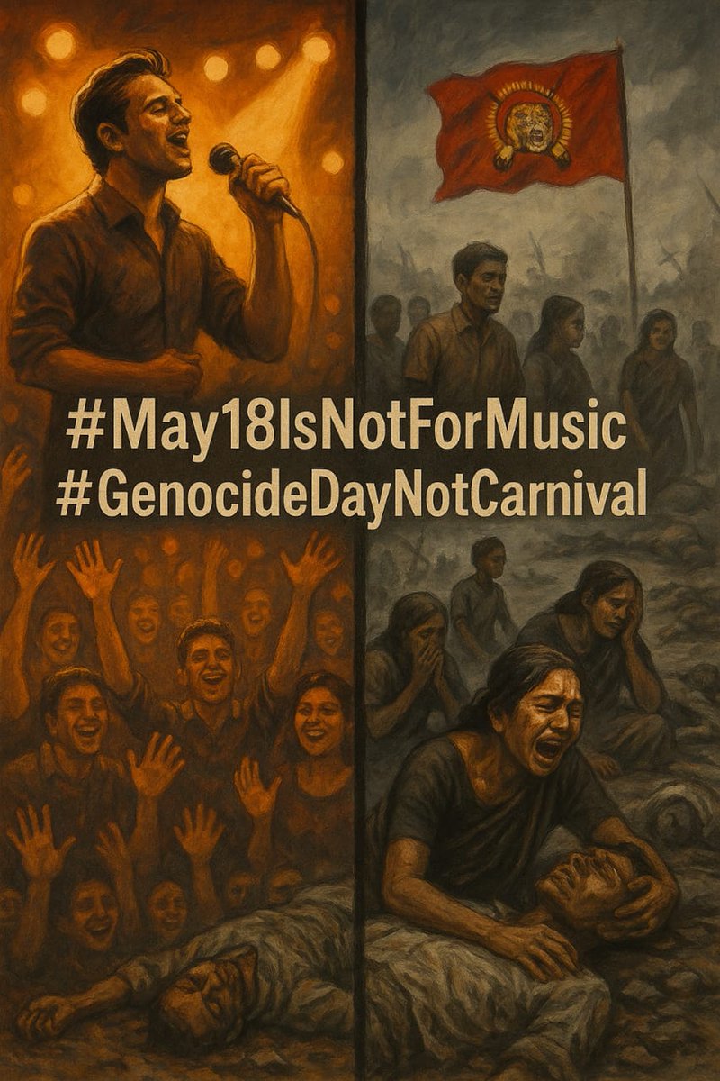 NeymarNambi's tweet photo. May 18A scar that refuses to heal A genocide that remains unspoken Silence isn't neutrality it's complicity Don't mask the pain with music🫥 #GenocideDayNotCarnival #May18IsNotForMusic https://t.co/QZ4hIZwnY9