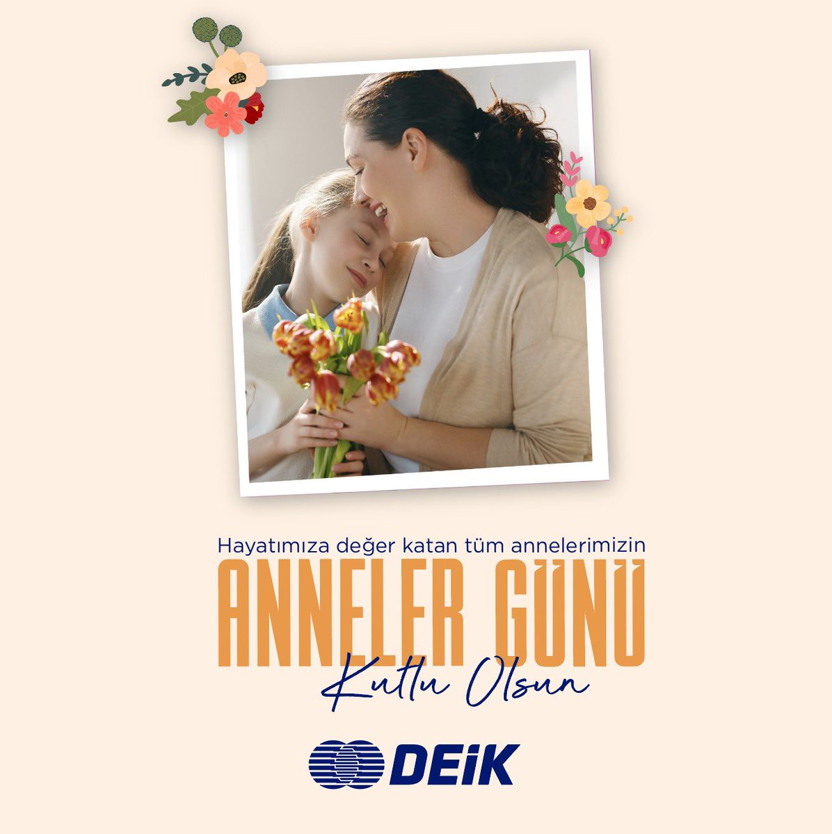 Sevgi dolu yürekleriyle rehberlik eden, emekleriyle hayatımıza değer katan tüm annelerimizin #AnnelerGünü kutlu olsun. 🌸
