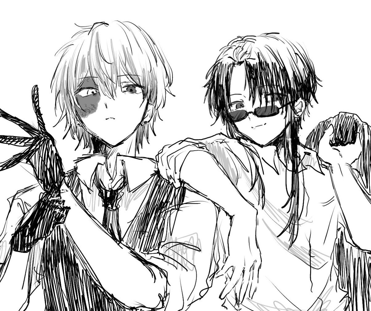 yonnwanowotaku's tweet photo. マフィアパロ？みたいな
#ようはじFA    #妖はじFA https://t.co/XYm52eOVgd