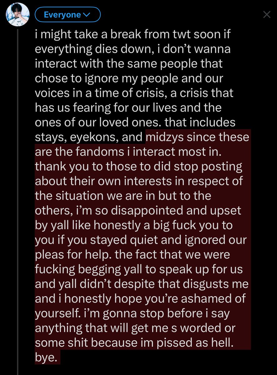 linosfifthcat's tweet photo. fuck you all. https://t.co/pvtnAa7fyP