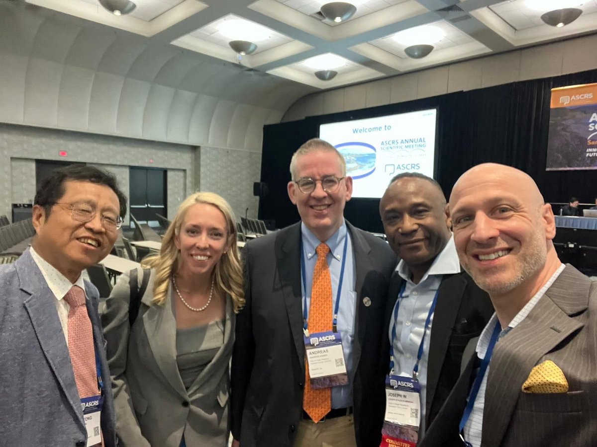 ISUCRS1's tweet image. ISUCRS is at the ASCRS Annual Scientific Meeting! We are excited to meet with our esteemed colleagues! 

#isucrs #ASCRS25 #colonandrectalsurgery #annualscientificmeeting