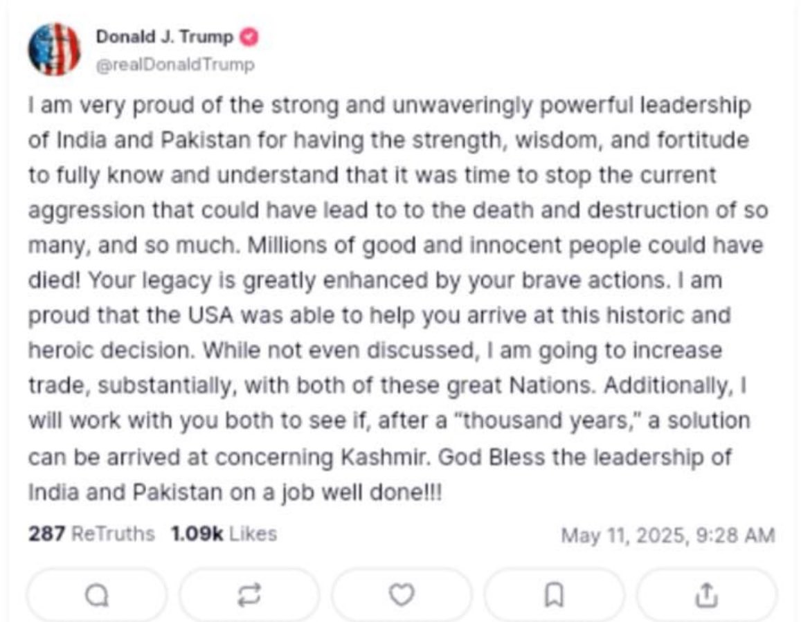 Aap Kaun?? Why would you help us with Kashmir issue? Apna ghar sambhalo and dissent within and what you are creating with deportations!!! #PapaDontPreach