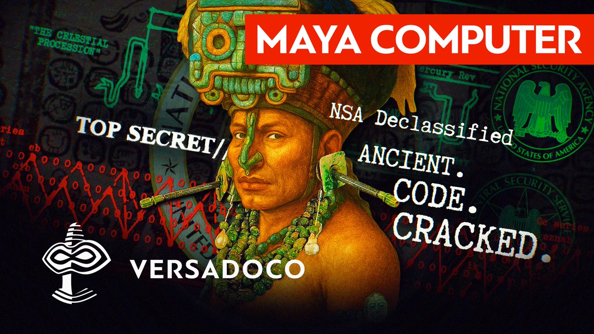 Versadoco's tweet photo. A declassified NSA report reveals a stunning fact: the ancient Maya had a fully functioning astronomical computing system, encoded in their sacred codices.

This “device” didn’t need electricity or microchips — it ran on time, math, and algorithms. https://t.co/lnsJXcZe2g
