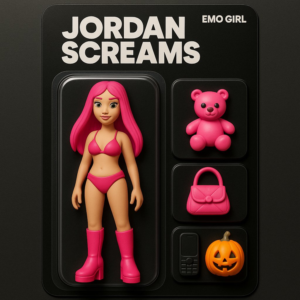 Choose YOUR fighter! 😈🖤💖💋🎤🎃🩸Jordan Screams Eras. Art by <a href="/Grandpa2285/">Grandpa</a> 🎨🖌️ #JORDANSCREAMS 👻💕💀🦇