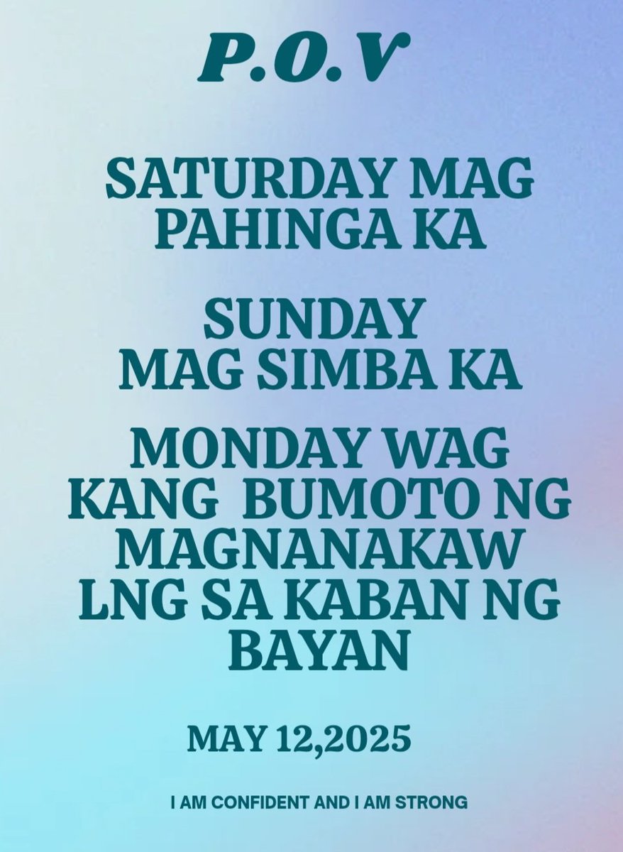 #VoteWisely #2025elections