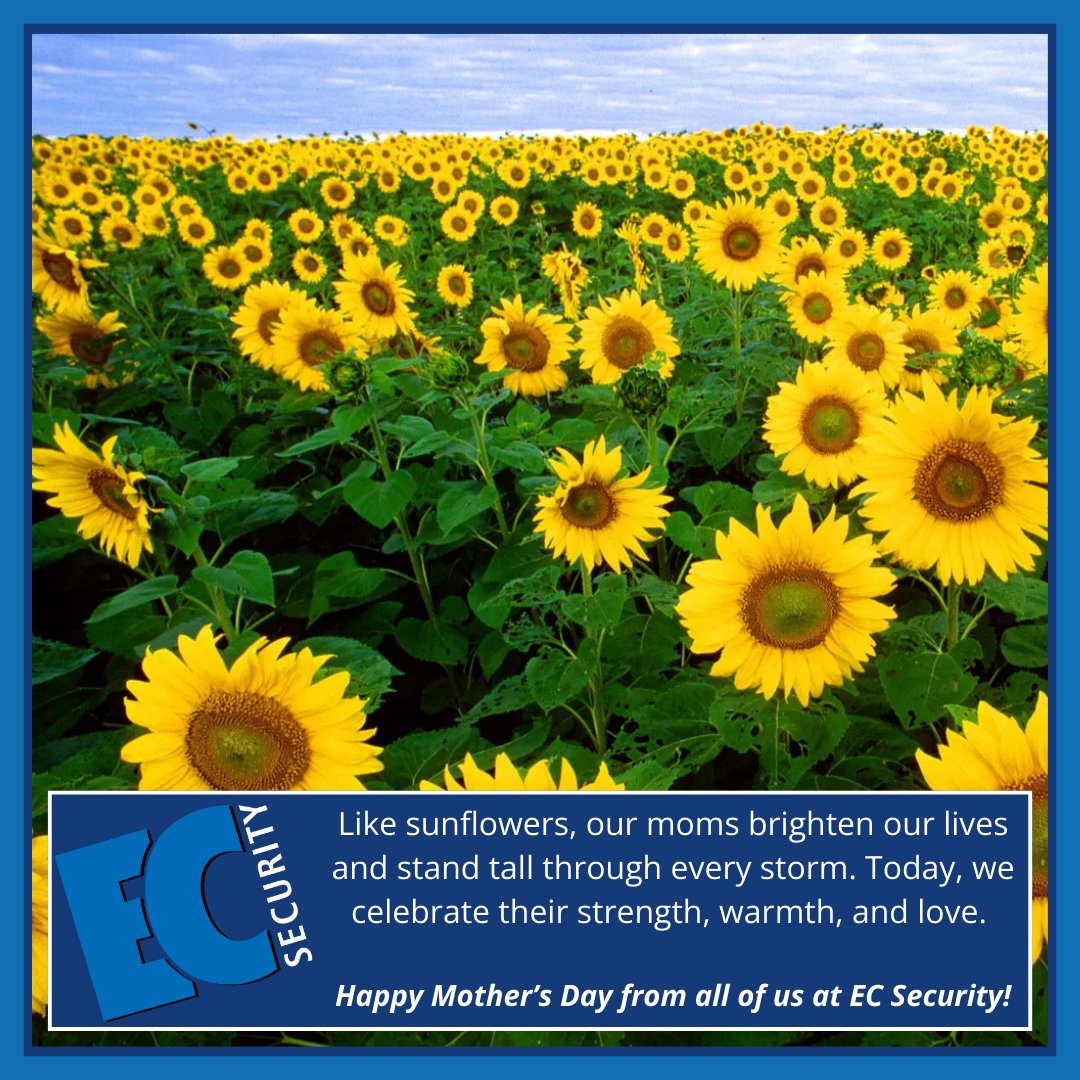 ECSecurity_'s tweet image. One of our favourite days of the year! Happy Mother’s Day! Our moms mean everything to us. THANK YOU MOMS FOR EVERYTHING! #happymothersday