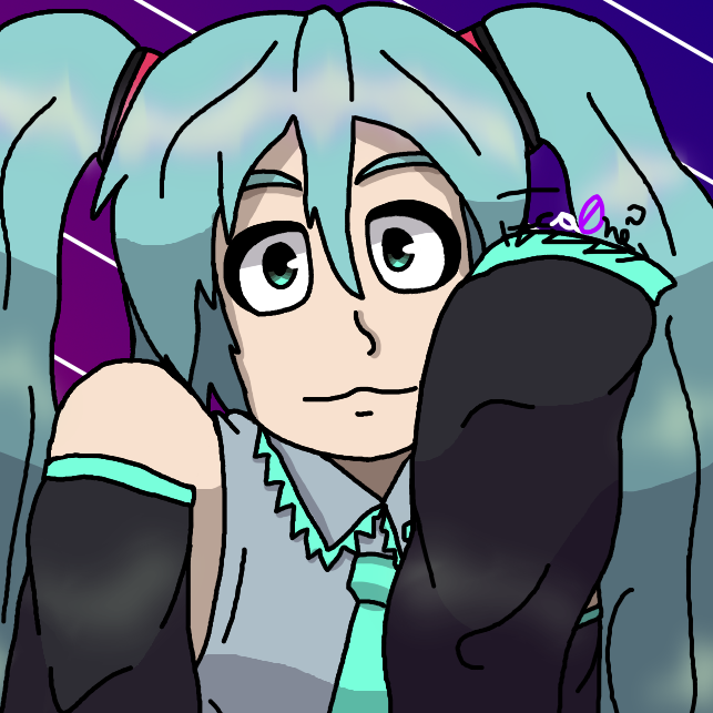 j3azi's tweet photo. Hatsune Miku!! ☕️ https://t.co/OxpODMfD2A