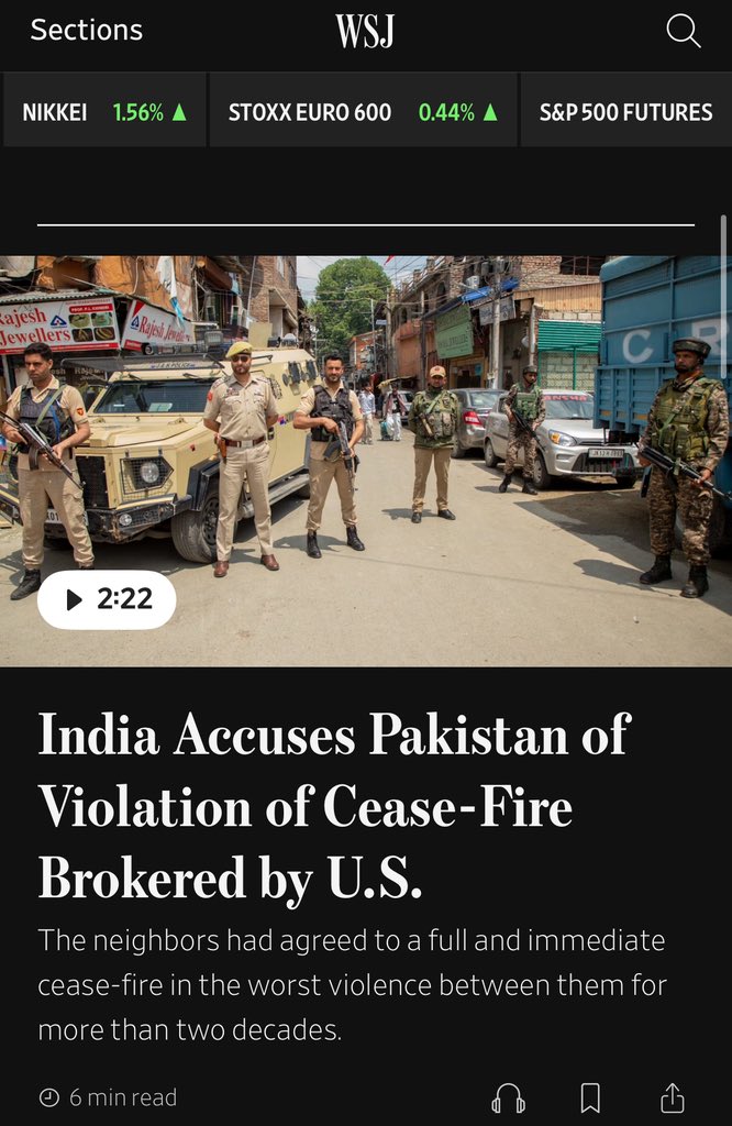 Pakistan is using Hamas’ tactics

- repeatedly attack until India finally responds
- then play the victim
- get the entire Islamic world to take your side
- pump out fake content (some even from video games)
- agree to a ceasefire
- then violate it, blaming India
