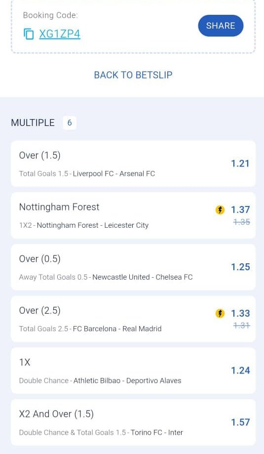 Ada B 💕 (@ada_daddyya) on Twitter photo 2 & 5 Odds on Betking 
Codes: CA1GX9 (2 ODDS)
XG1ZP4 (5 ODDS)
Don't have an account on Betking?
Register here 👉 bking.me/register
View my bets here 👉 bking.me/Ada_Daddyya 2 & 5 Odds on Betking 
Codes: CA1GX9 (2 ODDS)
XG1ZP4 (5 ODDS)
Don't have an account on Betking?
Register here 👉 bking.me/register
View my bets here 👉 bking.me/Ada_Daddyya