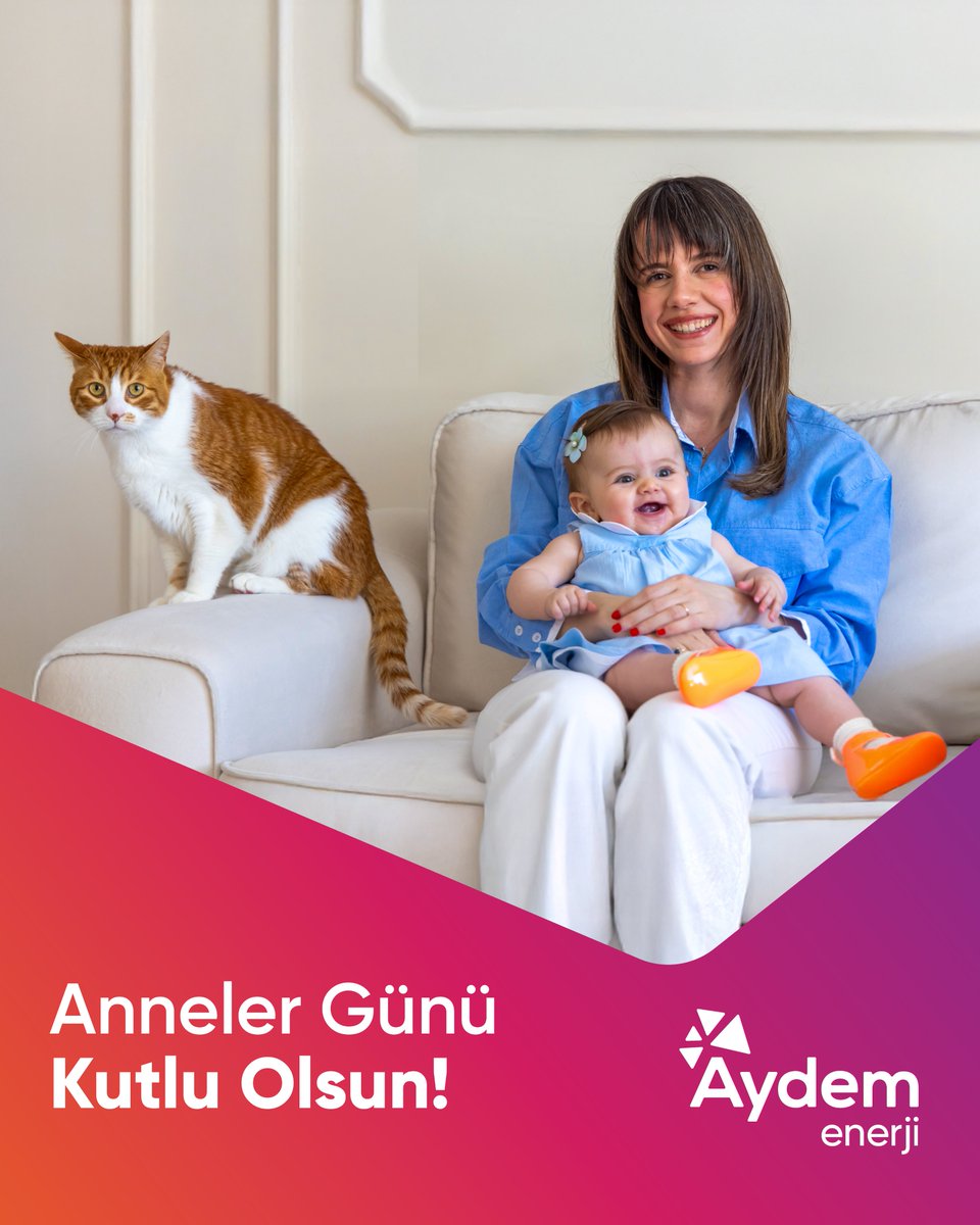 Çalışma arkadaşımız Burcu gibi enerjisiyle güç, umut ve ilham veren, kollayan, hayatı anne şefkatiyle kucaklayan herkesin Anneler Günü kutlu olsun! 💕

#AnnelerGünü #AydemEnerji #HayatiçinEnerji #EnerjiiçinBiz