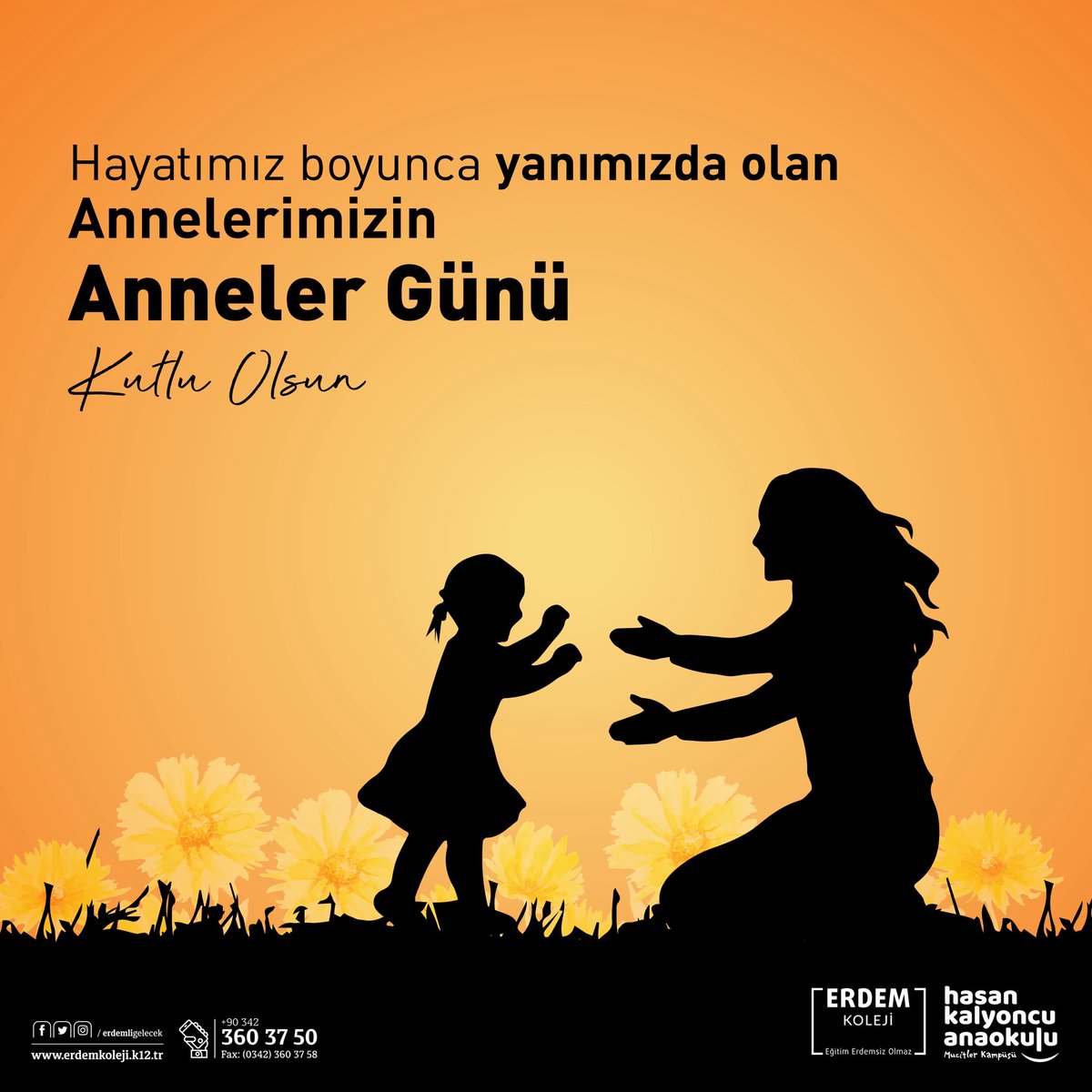 erdemligelecek's tweet photo. Karşılıksız sevginin, sonsuz sabrın ve şefkatin adı: Anne. 🤱
Tüm annelerin Anneler Günü kutlu olsun. 🌸 https://t.co/zz52ZKQIel