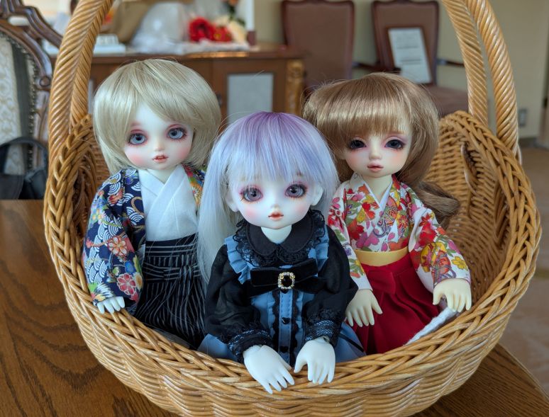 ᕱ ᕱ 
( ˶ ᴗ.ᴗ)
┏━O━O━━┓
　　 土曜日
┗━ ━━━ ━┛

おはようございます♪
本日も宜しくお願いします😊

#うちのこかわいい #うちの子かわいい
#ドールオーナーさんと繋がりたい
