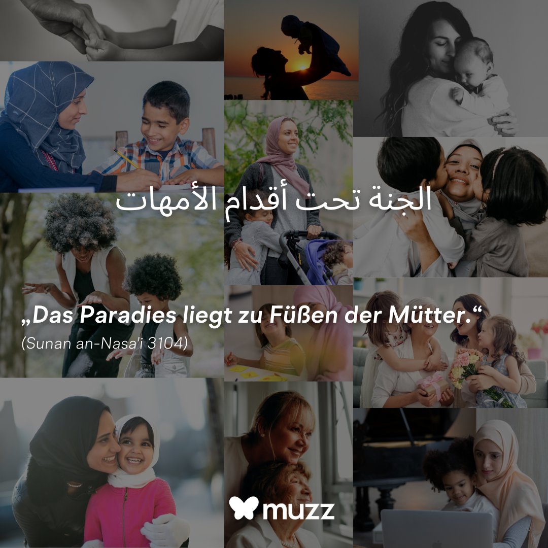 muzz_de's tweet image. 👩 🧕 🤰 Heute feiern wir all die Mütter, deren Liebe, Geduld &amp;amp; Gebete unbezahlbar sind.
🌸 „Das Paradies liegt zu ihren Füßen.“
Today we honour the mothers whose love, prayers and strength are unmatched.
🌸 “Paradise lies at her feet.”

#MothersDay #RespectHer #MuzzDE #Muttertag