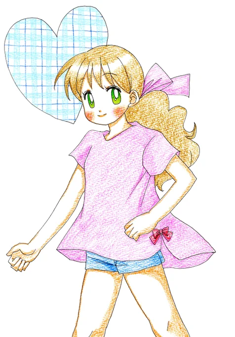 お絵描きです。 #イラスト