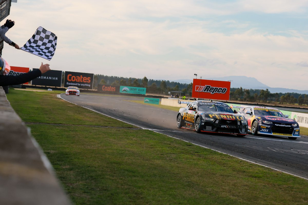 Ford Performance (@fordperformance) on Twitter photo #Supercars | Matt Payne and <a href="/PenriteRacing/">Penrite Racing</a> win a thrilling Race 13 by less than a tenth of a second in Symmons Plains!
P1 - Payne
P7 - Wood
#RepcoSC #Supercars | Matt Payne and <a href="/PenriteRacing/">Penrite Racing</a> win a thrilling Race 13 by less than a tenth of a second in Symmons Plains!
P1 - Payne
P7 - Wood
#RepcoSC