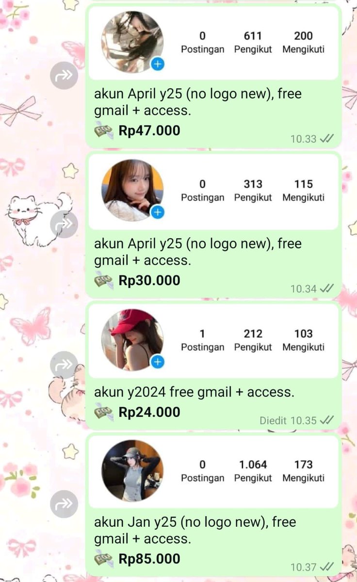 bey, back up | jual akun tiktok. tweet media