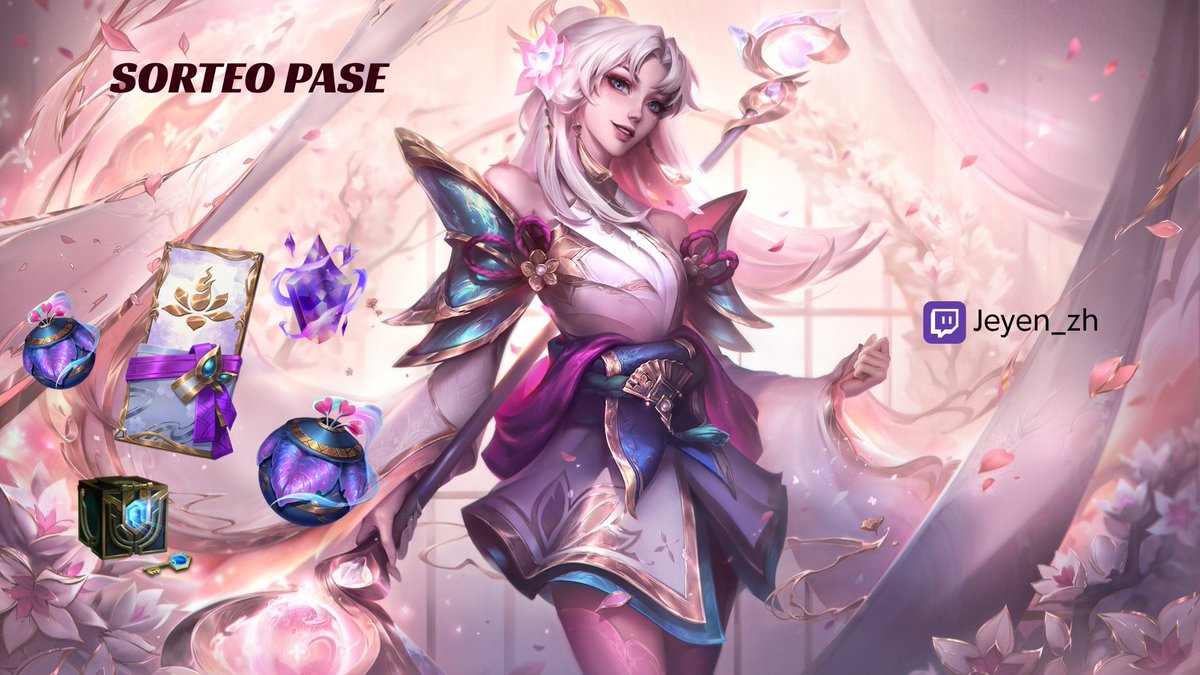 Jeyen_vt's tweet image. Sorteo pase de LoL  y TFT

Requisitos:  
✨ Seguirme acá en X y en Twitch twitch.tv/jeyen_zh
✨💟 y 🔁
✨Etiquetar a 2 amigos 

 Lo sorteamos 17 de mayo en el stream, suerte &amp;lt;3