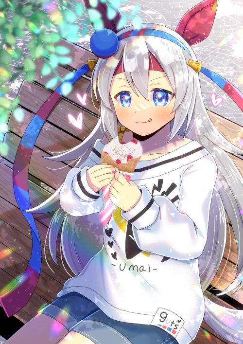 ウマ娘「ウマ娘のタマモクロスを描かせて頂きました!リクエスト有難うございます #Skeb」|ヒヨヨ@skeb募集中のイラスト