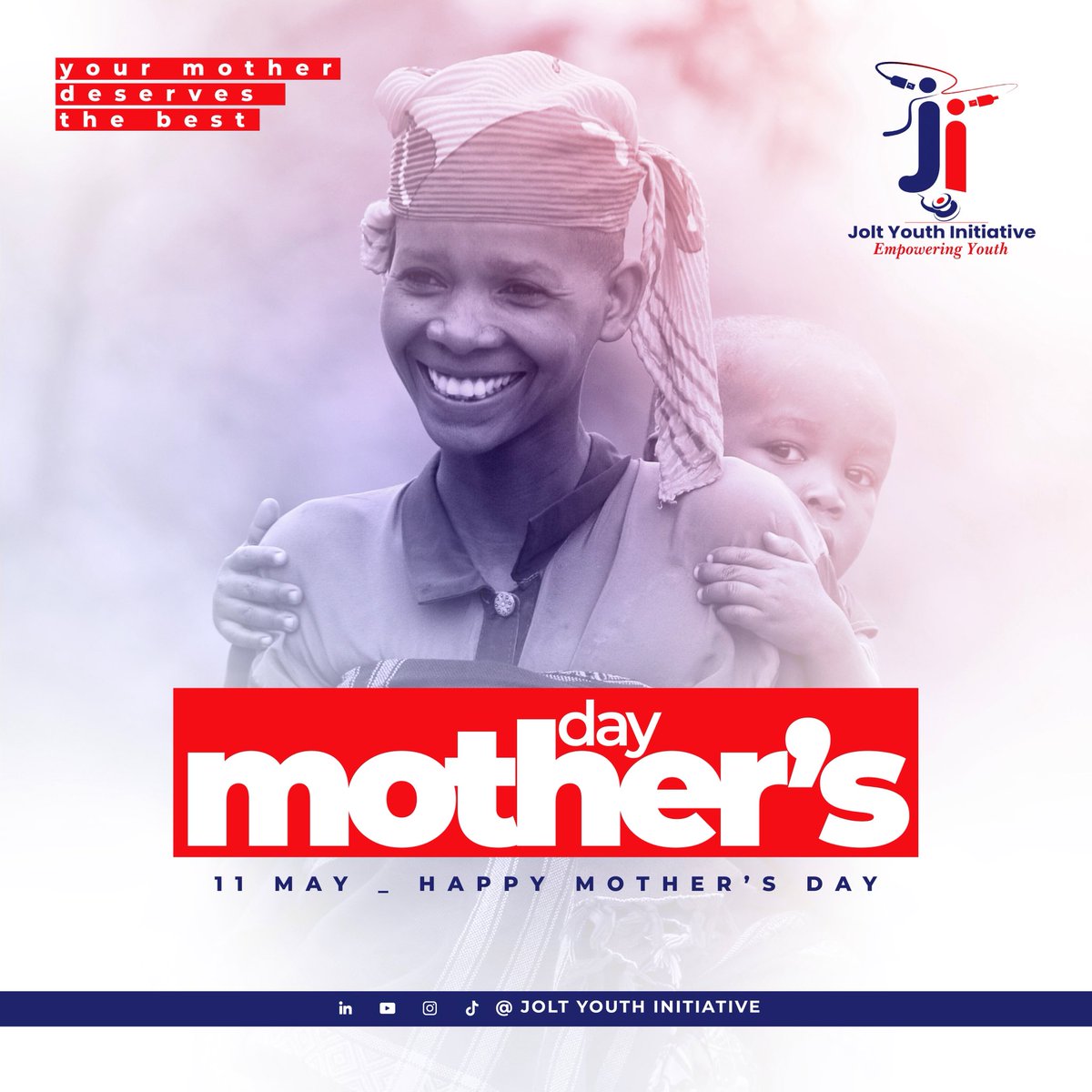 Happy Mother’s Day to all the incredible mothers and mother figures! Your strength, love, and sacrifice shape generations. At Jolt Youth Initiative, we honor and celebrate you today and always. Thank you for nurturing brighter futures! #MothersDay2025