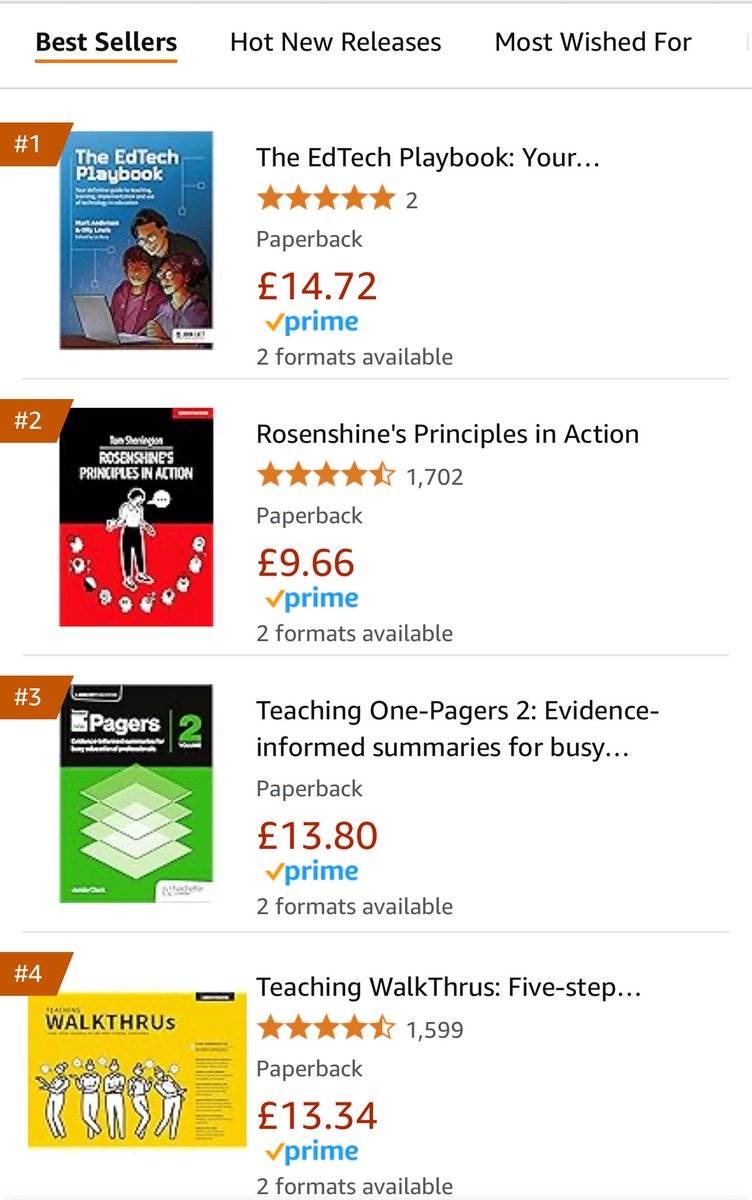 Mark Anderson (@ictevangelist) on Twitter photo Well this is a lovely thing to wake up to! Mine and <a href="/OLewis_coaching/">Olly Lewis</a>’s #EdTechPlaybook is a number one best-selling book!
Want your copy? Head over to bit.ly/EdTechPlaybook
Thanks to <a href="/AlKingsley_Edu/">Al Kingsley MBE</a> for pointing it out! Well this is a lovely thing to wake up to! Mine and <a href="/OLewis_coaching/">Olly Lewis</a>’s #EdTechPlaybook is a number one best-selling book!
Want your copy? Head over to bit.ly/EdTechPlaybook
Thanks to <a href="/AlKingsley_Edu/">Al Kingsley MBE</a> for pointing it out!