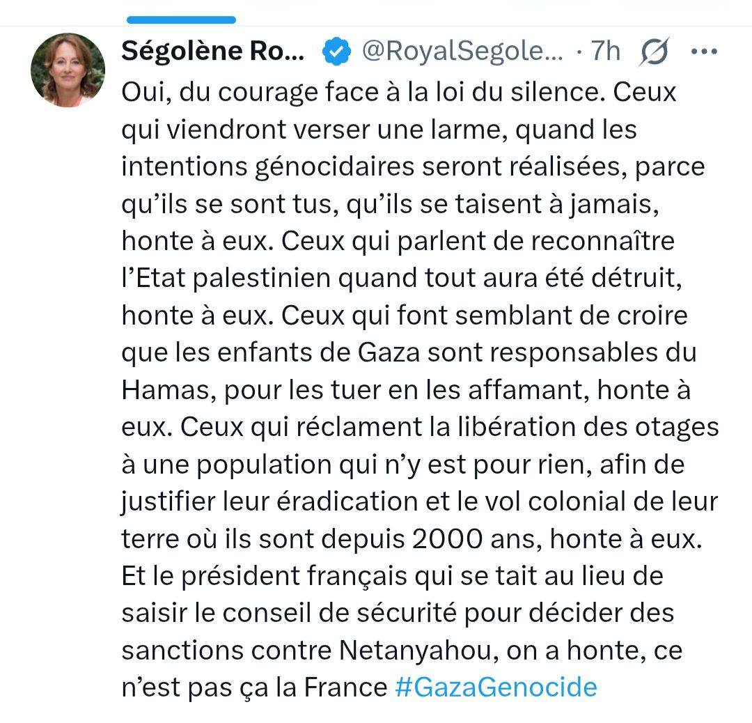 libertaire10's tweet image. 100% d&apos;accord avec elle.