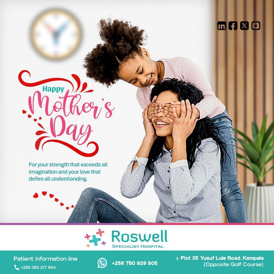 Happy Mother's Day to all the incredible mothers who have entrusted Roswell Specialist Hospital with the honor of bringing their greatest joy into the world.

We celebrate you today and always.