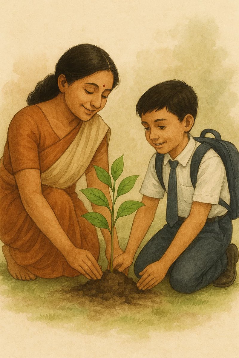 नवोदय के छात्र केवल ज्ञान नहीं, संस्कार भी बोते हैं।”
इस #मातृ_दिवस पर आइए करें एक विशेष संकल्प —
“एक पेड़ माँ के नाम”।
क्योंकि माँ जीवन देती हैं, और पेड़ जीवन को संजोते हैं।

#NavodayaSpirit #MothersDay2025