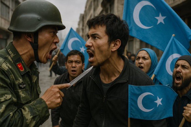 Çünkü onlar, yarım asırdır Çin’e boyun eğmeyen has Türk ve asil Müslümanların ta kendisidir!

Bu tweeti gören herkes 
yoruma #wakeupTurk yazsın!