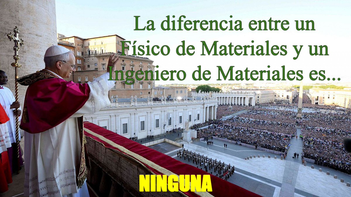 #MaterialesenMemes  
"Alguien tenía que decirlo..."

<a href="/materlandfct/">MATERLAND</a>
<a href="/SOCIEMAT/">SOCIEMAT</a>
<a href="/FECYT_Ciencia/">FECYT</a>