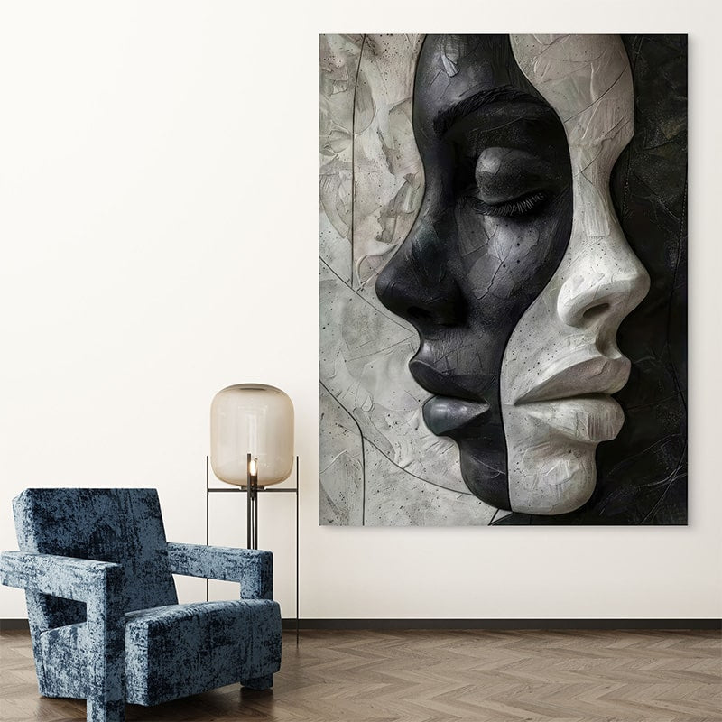 IMontableaudeco's tweet photo. Découvrez L'Art des Contraires de Montableaudeco, une œuvre moderne qui réinvente votre déco murale. Offrez à votre intérieur un équilibre parfait entre noir et blanc. 🌑��️ Profitez de -15% avec le code BIENVENUE15 ! https://t.co/7AS4b6oYO9 #Contemporain #femme #moderne https://t.co/U6ooeZkj9O