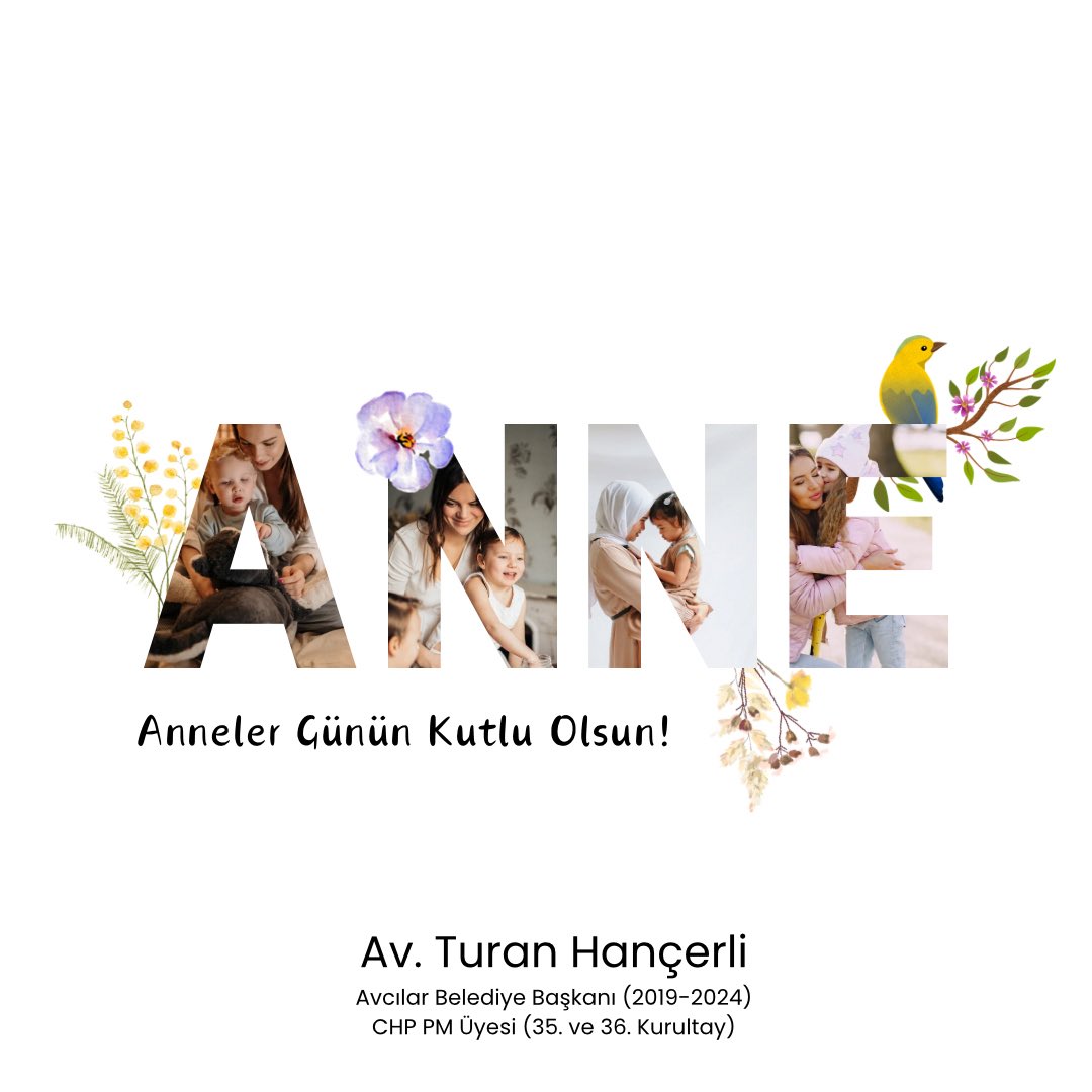 Anne olmak; sevgiyi emekle yoğurmak, fedakârlığı sessizce yaşamak, koşulsuz güvenin adı olmaktır.

Bugün; varlığıyla hayatımıza ışık tutan tüm annelerin günü…

Anneler Günü’nüz kutlu olsun. #annelergünükutluolsun