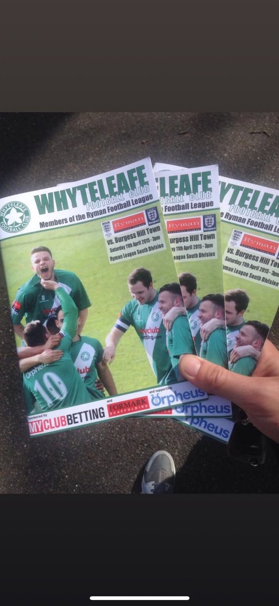 Leafe leafe will tear youuuuuuuuu apaaaarrrt again 🍃 Good Luck To My Old Side Today <a href="/AFCWhyteleafe/">AFC Whyteleafe</a> &amp; Of course a handful of my brothers gracing the famous Wembley turf Myself &amp; Louie will be there thanks for  all the memories 🫡