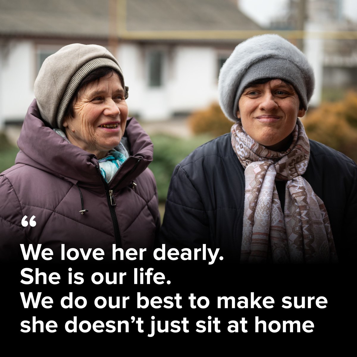 UNDP Ukraine 🇺🇦 (@undpukraine) on Twitter photo This #MothersDay, meet Nina Hladenka from Pryluky, Chernihiv Oblast, — a devoted mother who’s spent 45 years caring for her daughter with cerebral palsy. Thanks to the Social Adaptation Space, supported by 🇪🇺<a href="/EUDelegationUA/">EU in Ukraine</a> & 🇺🇳<a href="/UNDP/">UN Development</a>, their days now have light, learning, and joy. This #MothersDay, meet Nina Hladenka from Pryluky, Chernihiv Oblast, — a devoted mother who’s spent 45 years caring for her daughter with cerebral palsy. Thanks to the Social Adaptation Space, supported by 🇪🇺<a href="/EUDelegationUA/">EU in Ukraine</a> & 🇺🇳<a href="/UNDP/">UN Development</a>, their days now have light, learning, and joy.