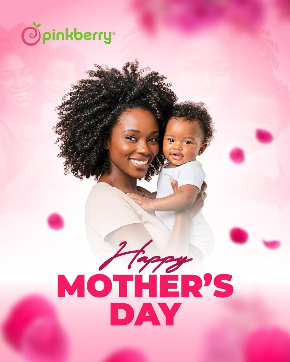Thank you to all the amazing mom's out there for all that you do. You're the sprinkle to our dessert. 
Bring mom around, let's treat our superheroes extra special today. 

#HappyMothersDay #MothersDay2025day #Pinkberry #Pinkberryghana
