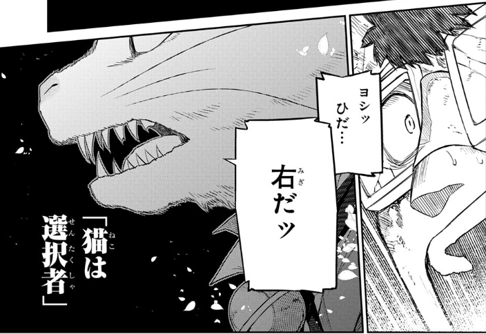 聞こえた「右」の声。
声を頼ってハルトマンの決死の一撃を躱した東耶達の元に現れたのはシュレーディンガー。
予期せぬ再会、いや出会いだった。 