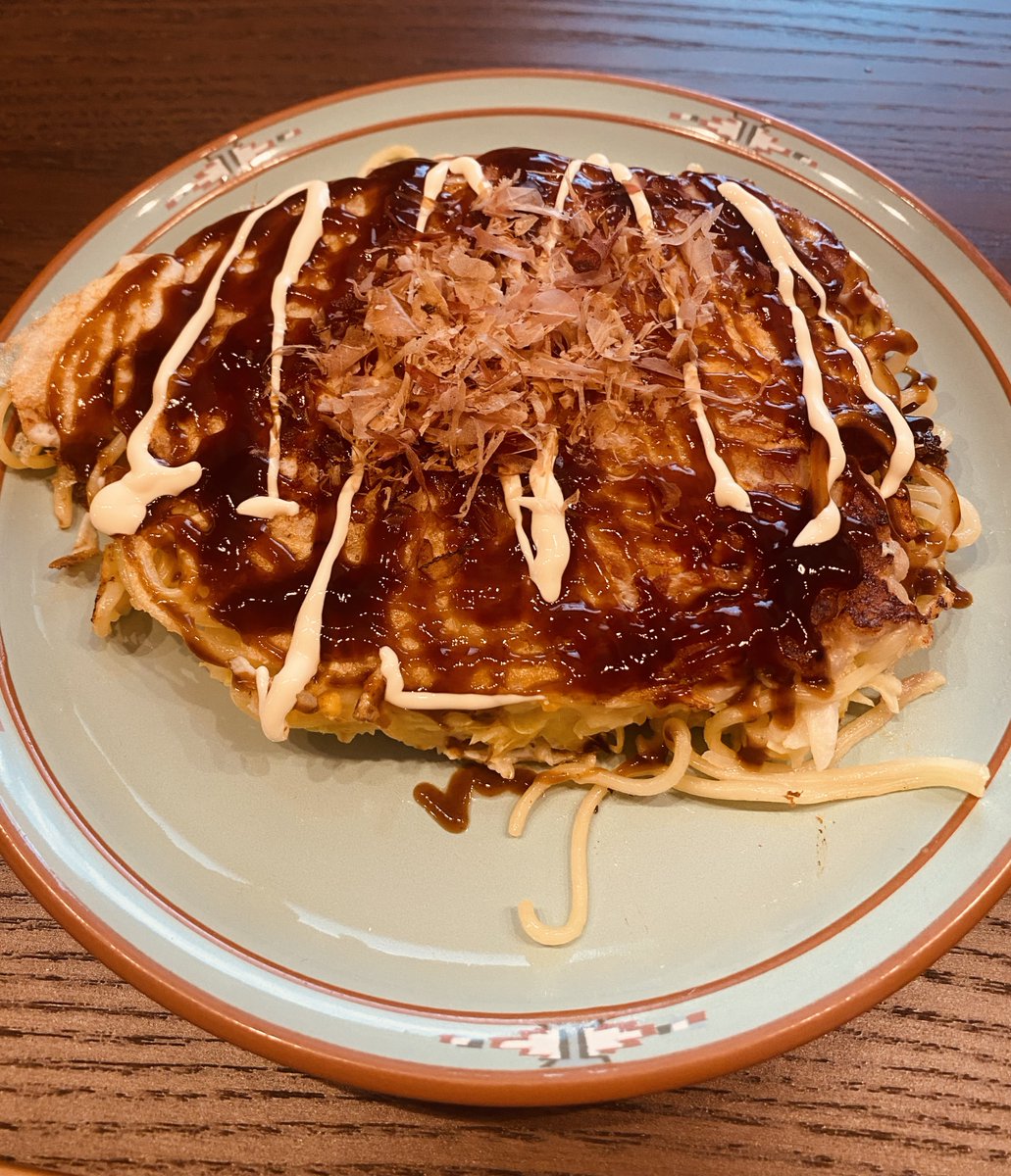 昼ごはんに作ったモダン焼。