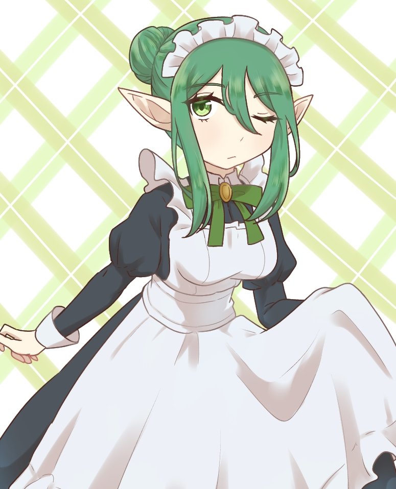 highelfbanzai's tweet photo. 遅刻しましたがメイドの日リヴェリア様🧹
#ダンまちFA https://t.co/kivJiYx2vx