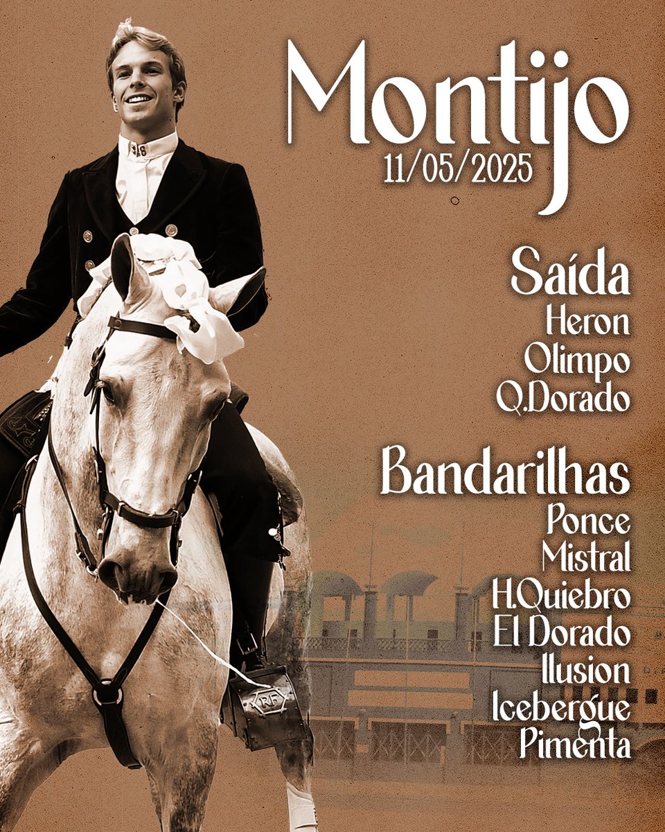 Cuadra que acompaña a #DuarteFernandes esta tarde en Montijo.

#DuarteEsFuturo