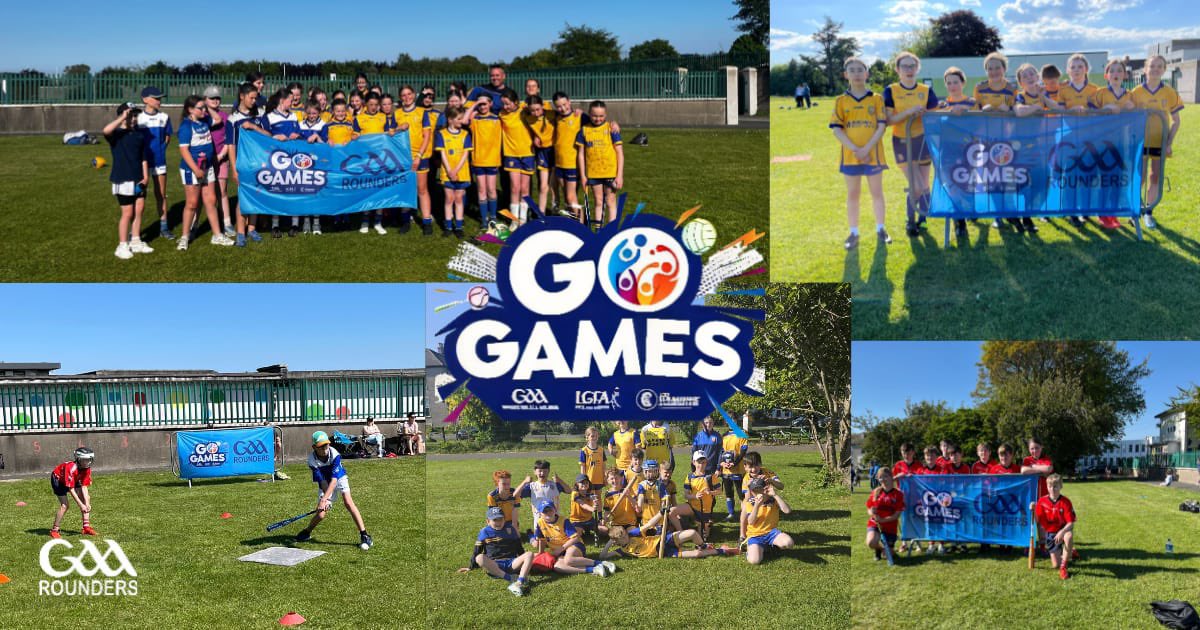 GAA Rounders (@gaaroundersoffi) on Twitter photo Some day of Rounders in Dublin as Kevin’s hosted a brilliant Go Games day!
Great to see so many kids picking up the bat and giving it a go. Want to bring the fun to your club? Email our Juvenile Secretary today! juvenilesecretary.rounders@gaa.ie Some day of Rounders in Dublin as Kevin’s hosted a brilliant Go Games day!
Great to see so many kids picking up the bat and giving it a go. Want to bring the fun to your club? Email our Juvenile Secretary today! juvenilesecretary.rounders@gaa.ie