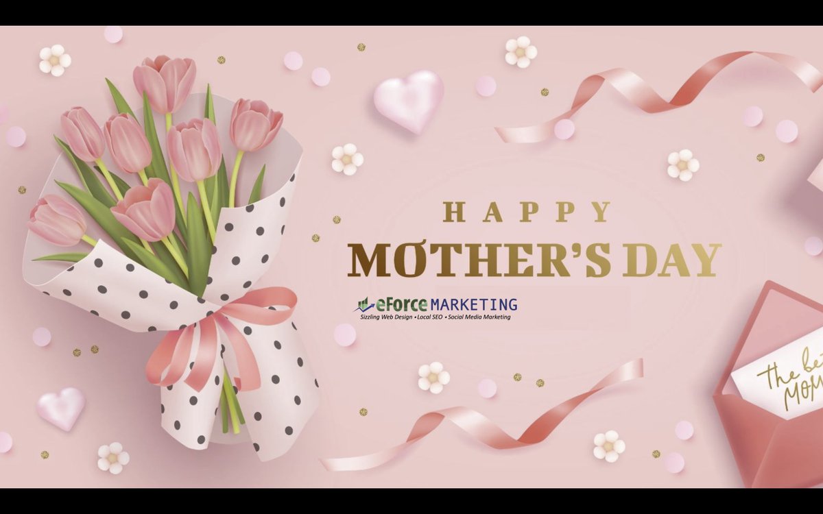 eforcemarketing's tweet photo. For all you wonderful moms out there. With all of our love, Happy Mother's Day! https://t.co/0LG7Kd6RzY